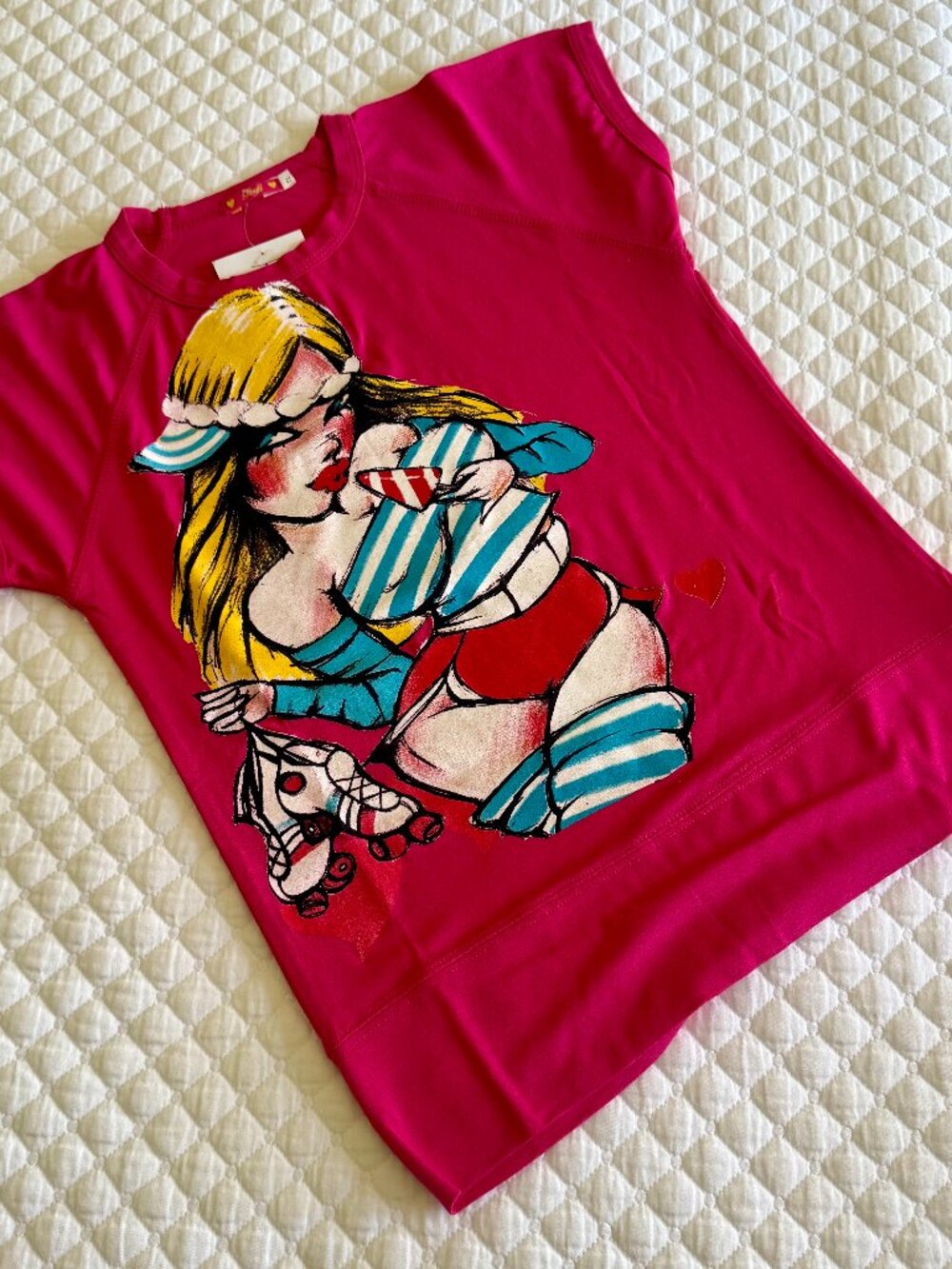 FaFi "Faninette T-shirt from France Vintage Brand New Collectable-Rare.